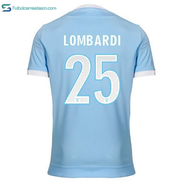 Camiseta Lazio 1ª Lombardi 2017/18